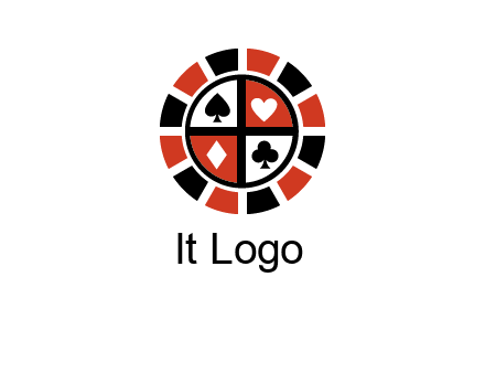 poker chips logo
