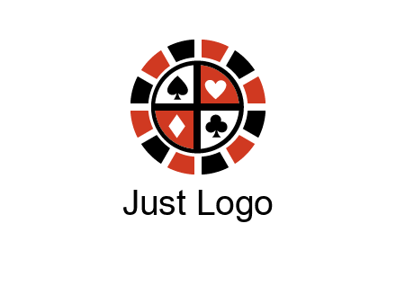 poker chips logo