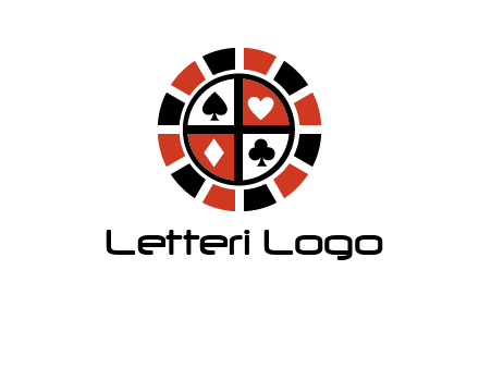 poker chips logo