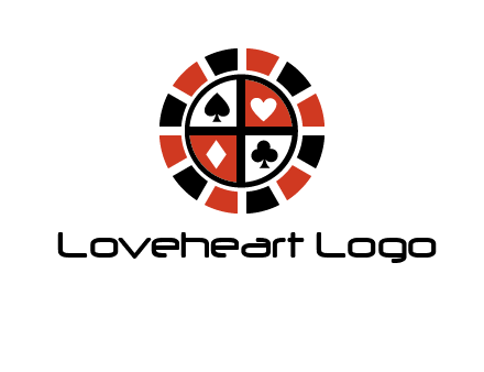 poker chips logo
