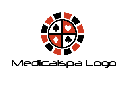 poker chips logo