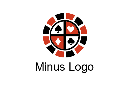 poker chips logo