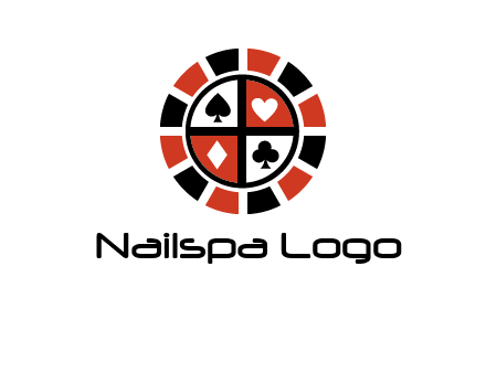 poker chips logo
