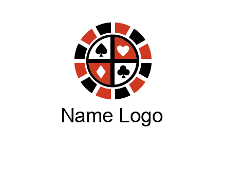 poker chips logo