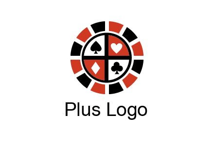 poker chips logo