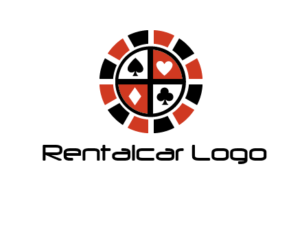 poker chips logo