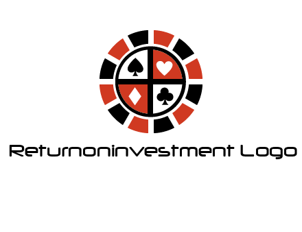 poker chips logo