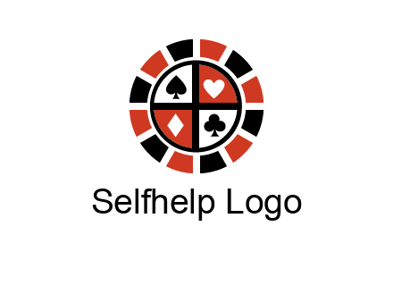 poker chips logo