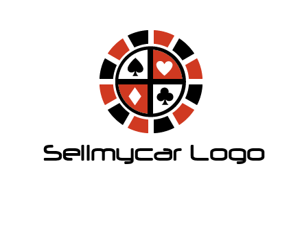 poker chips logo