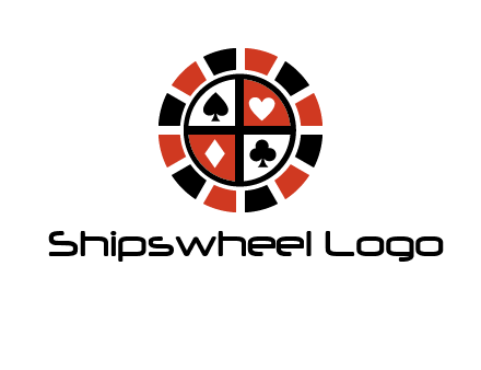 poker chips logo
