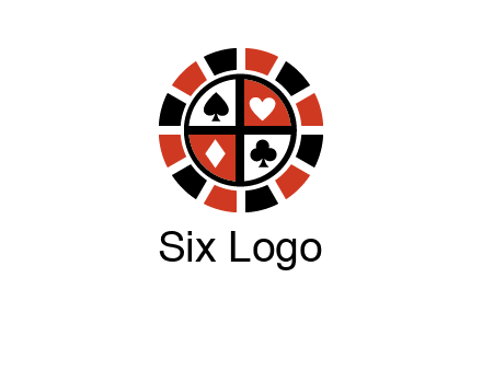 poker chips logo