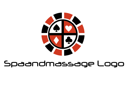poker chips logo
