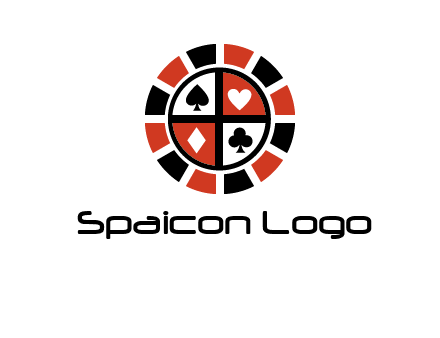 poker chips logo