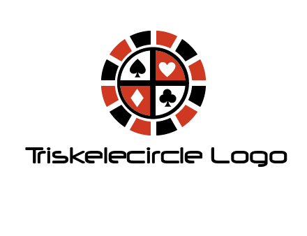 poker chips logo