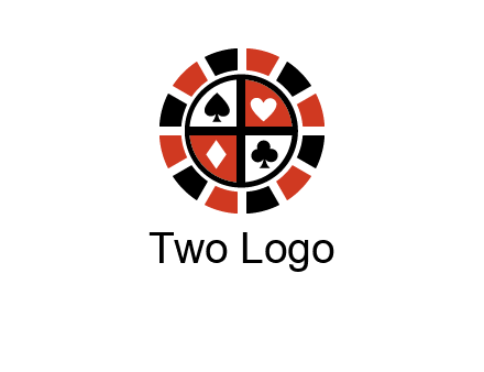 poker chips logo