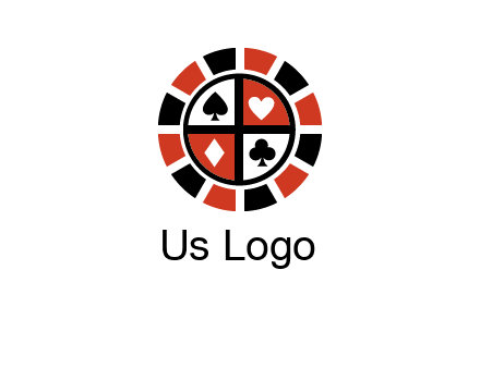 poker chips logo
