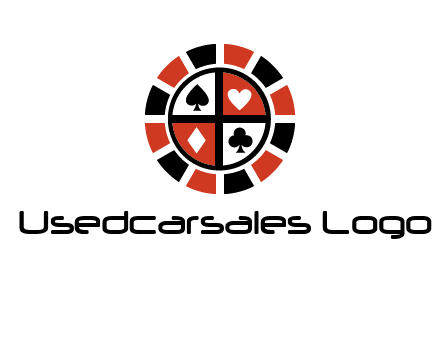 poker chips logo