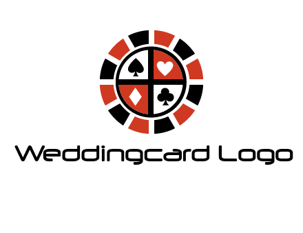 poker chips logo