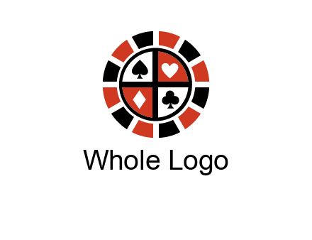 poker chips logo