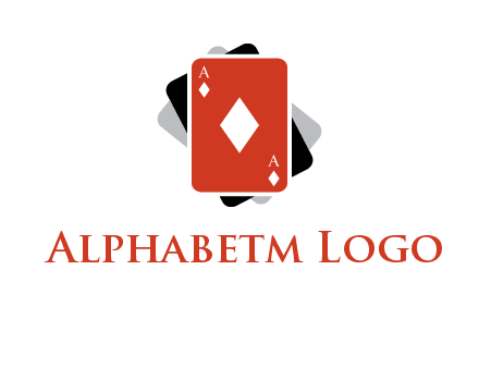 ace card of diamonds logo