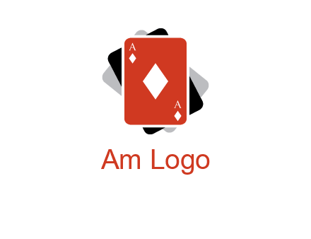 ace card of diamonds logo
