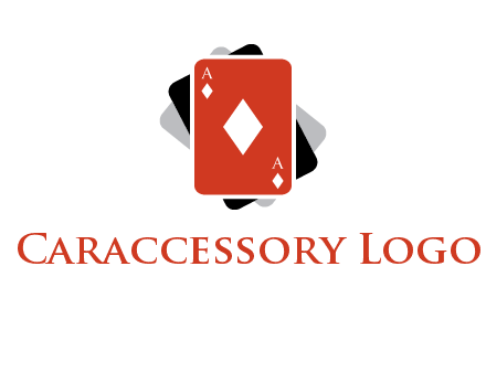 ace card of diamonds logo