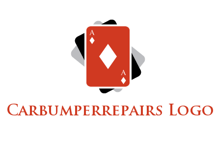 ace card of diamonds logo