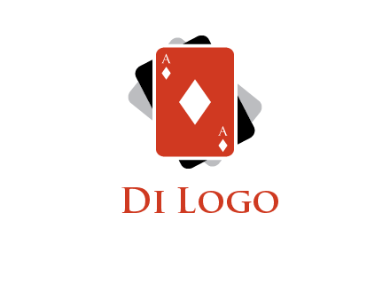 ace card of diamonds logo