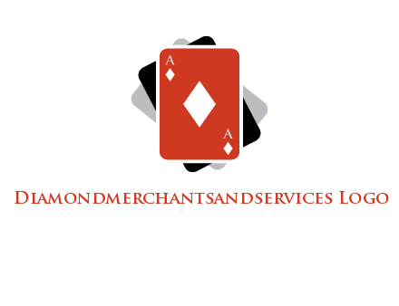 ace card of diamonds logo