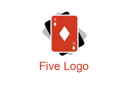 ace card of diamonds logo