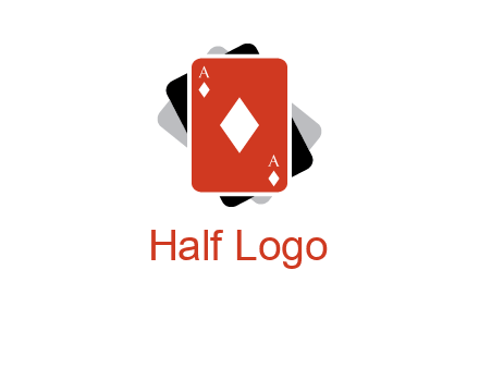ace card of diamonds logo