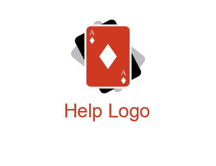 ace card of diamonds logo