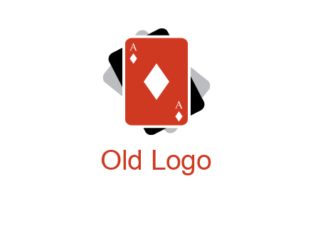ace card of diamonds logo
