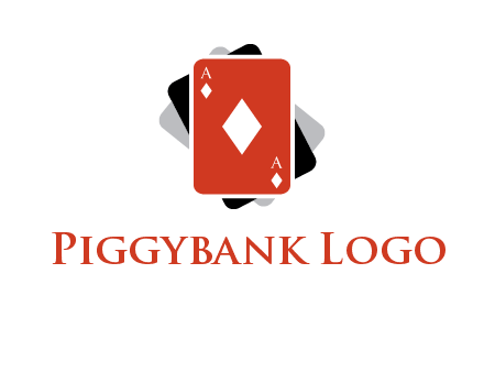 ace card of diamonds logo