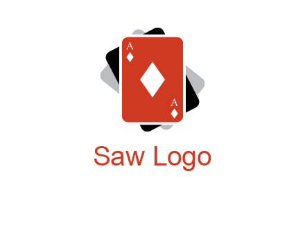 ace card of diamonds logo