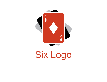 ace card of diamonds logo