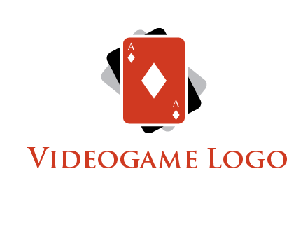 ace card of diamonds logo