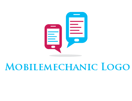 mobile bubble logo