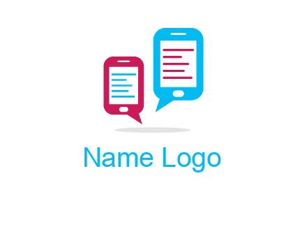 mobile bubble logo
