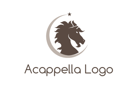 crescent horse logo