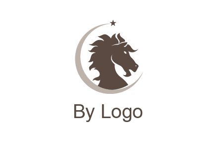 crescent horse logo