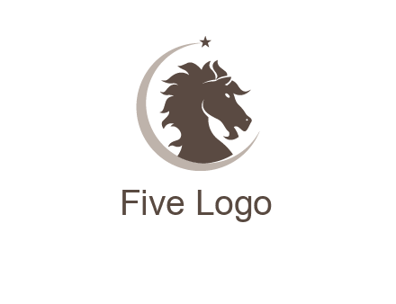 crescent horse logo