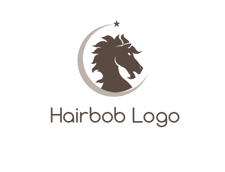 crescent horse logo