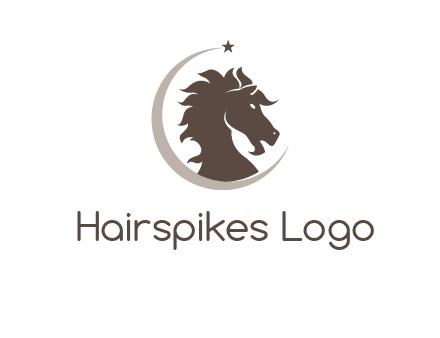 crescent horse logo