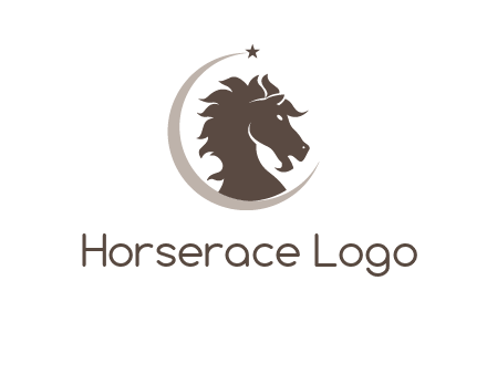 crescent horse logo