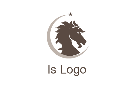 crescent horse logo