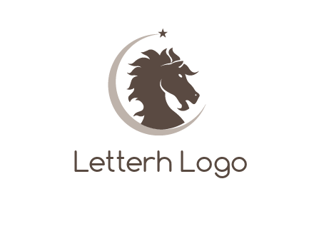 crescent horse logo