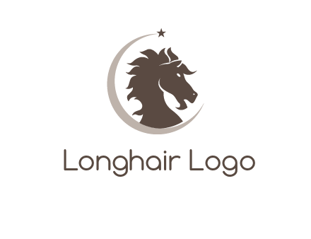 crescent horse logo
