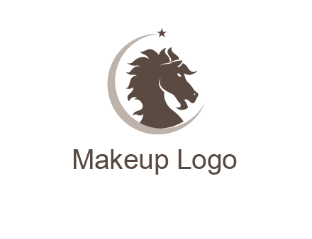 crescent horse logo