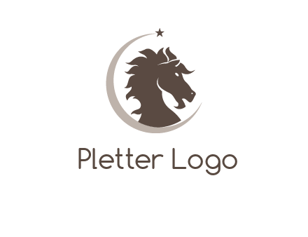 crescent horse logo